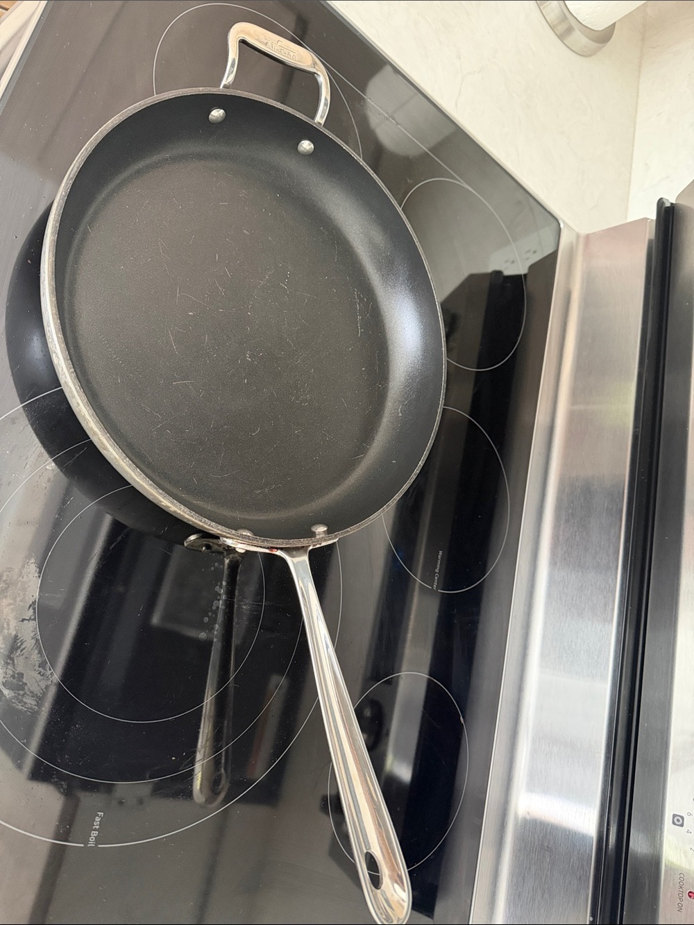 All Clad Frying Pan Skillet with Stainless Handle